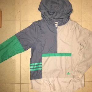Adidas quarter-zip windbreaker